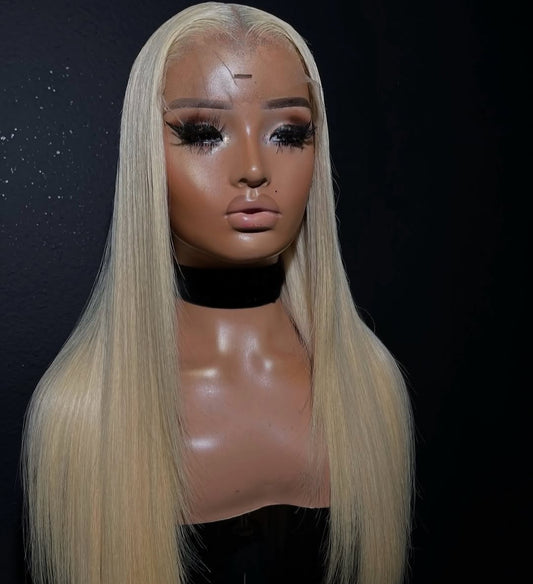 100% human hair blonde wig