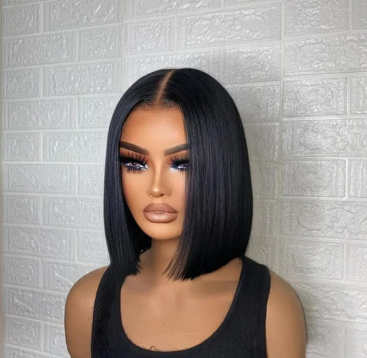 double drawn silky hair